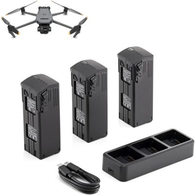 DJI Mavic 3 Enterprise Battery Kit - Flight Batteries & Fast Charger DJI Mavic 3 Enterprise Battery Kit - Flight Batteries & Fast Charger