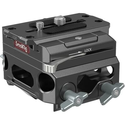 SmallRig Magnesium Basplatta - Lättvikts dubbelstavklämma - Videoutrustning SmallRig Magnesium Basplatta - Lättvikts dubbelstavklämma - Videoutrustning