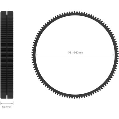 SmallRig 3296 Fókuszgyűrű - 81-83mm - Fekete SmallRig 3296 Fókuszgyűrű - 81-83mm - Fekete