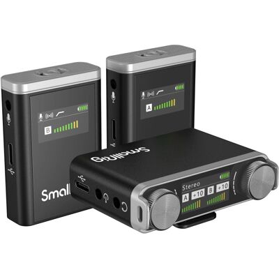 Microfon wireless SmallRig Forevala W60 - Conferință - Video Microfon wireless SmallRig Forevala W60 - Conferință - Video