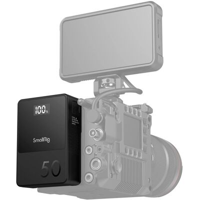 SmallRig VB50 - Kompakt kamerabatteri med USB-C PD - V Mount SmallRig VB50 - Kompakt kamerabatteri med USB-C PD - V Mount