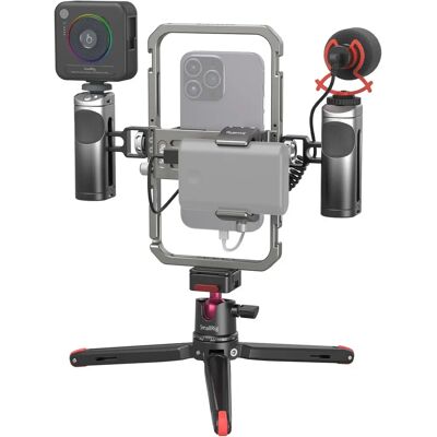 Zestaw wideo SmallRig Ultra 3591C - Profesjonalny zestaw do vlogowania na telefonie Zestaw wideo SmallRig Ultra 3591C - Profesjonalny zestaw do vlogowania na telefonie