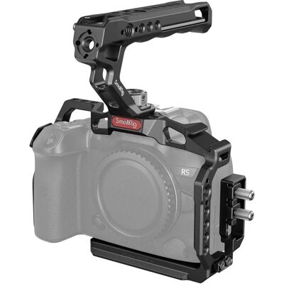SmallRig Kit de gaiola portátil para Canon EOS R5/R6/R5 C - Acessórios de câmera SmallRig Kit de gaiola portátil para Canon EOS R5/R6/R5 C - Acessórios de câmera