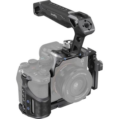 SmallRig 3708 Camera Cage Kit for Sony A7R V, A7 IV, A7S III - Lightweight Carbon Fiber SmallRig 3708 Camera Cage Kit for Sony A7R V, A7 IV, A7S III - Lightweight Carbon Fiber