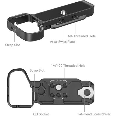 SmallRig 4438 Kamera Befestigungszubehör - Für Sony Alpha 7C II / R SmallRig 4438 Kamera Befestigungszubehör - Für Sony Alpha 7C II / R