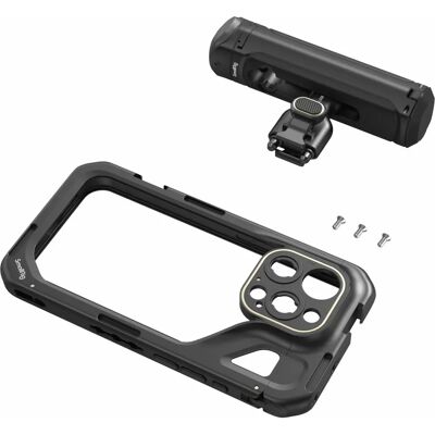 SmallRig 4398 Uchwyt do kamery - Zestaw wideo mobilny na iPhone 15 Pro SmallRig 4398 Uchwyt do kamery - Zestaw wideo mobilny na iPhone 15 Pro