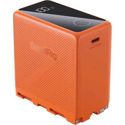 SmallRig 4576 Orange Kamera Batteri - 10500mAh SmallRig 4576 Orange Kamera Batteri - 10500mAh