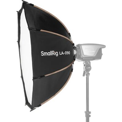 Smallrig Softbox LA-O90 - Achteckige Lichtbox - Softbox + Reflektor Smallrig Softbox LA-O90 - Achteckige Lichtbox - Softbox + Reflektor
