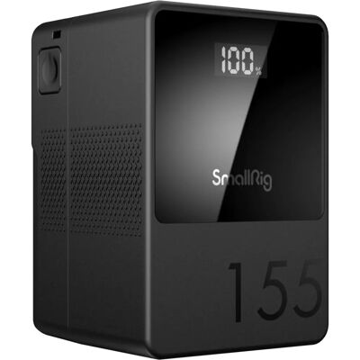 SmallRig Smallrig VB155 Lithium Batterie - Kompakt V-Mount - 155Wh SmallRig Smallrig VB155 Lithium Batterie - Kompakt V-Mount - 155Wh