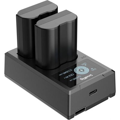 Smallrig Akku és Töltő Készlet EN-EL15 - Kamera Áramellátás Smallrig Akku és Töltő Készlet EN-EL15 - Kamera Áramellátás
