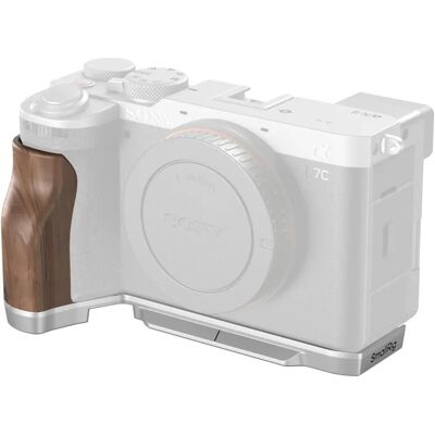 SmallRig Sony Alpha 7C II / Alpha 7CR Montageplatte - Holzgriff, Ergonomisch, Kompakt SmallRig Sony Alpha 7C II / Alpha 7CR Montageplatte - Holzgriff, Ergonomisch, Kompakt