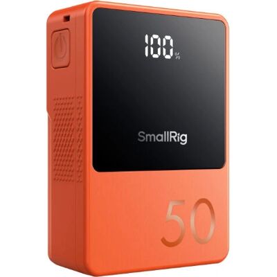 Mała bateria montażowa VB50 Mini V SmallRig - Pomarańκzowa - Powerbank Mała bateria montażowa VB50 Mini V SmallRig - Pomarańκzowa - Powerbank