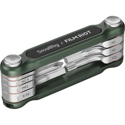 SmallRig Mehrzweck-Schraubenzieher - 7-in-1 Klappset - Grün SmallRig Mehrzweck-Schraubenzieher - 7-in-1 Klappset - Grün