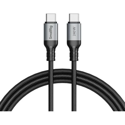 SmallRig 4908 USB-kábel - 240W USB-C - Fekete, Szürke SmallRig 4908 USB-kábel - 240W USB-C - Fekete, Szürke