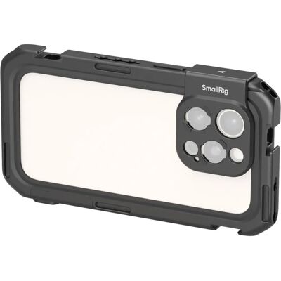 SmallRig 5006 videokaszti iPhone 16 Pro Max-hoz - Alumínium, Fekete SmallRig 5006 videokaszti iPhone 16 Pro Max-hoz - Alumínium, Fekete