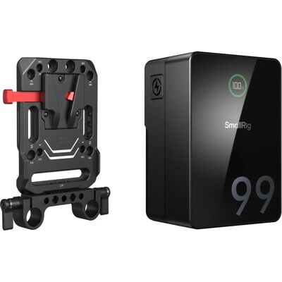 SmallRig V-Mount Akkumulátor Készlet - Kompakt Áramellátás Videóhoz SmallRig V-Mount Akkumulátor Készlet - Kompakt Áramellátás Videóhoz