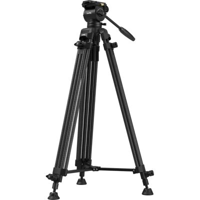 SmallRig 5441 tripé em fibra de carbono - Suporta 10 Kg - Altura máxima 185cm SmallRig 5441 tripé em fibra de carbono - Suporta 10 Kg - Altura máxima 185cm