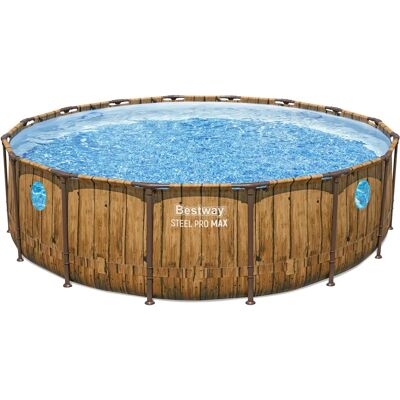 Bestway 56725 Braun/Blau Aufstellpool - Above Ground Pool Bestway 56725 Braun/Blau Aufstellpool - Above Ground Pool