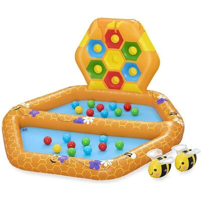 Bestway 127x119x61cm Multicolor Bee Ball Pool - Child Safe Bestway 127x119x61cm Multicolor Bee Ball Pool - Child Safe