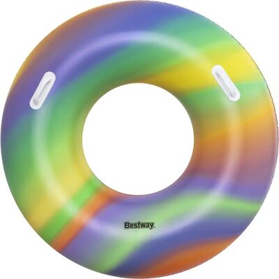 Bestway 36352 / 23 Regenbogen Schwimmring - Pool/Strandfloat Bestway 36352 / 23 Regenbogen Schwimmring - Pool/Strandfloat