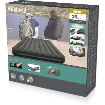 Bestway 6713N Doppel-Luftmatratze - Robust TriTech, I-Rahmen, Innen/Außen Bestway 6713N Doppel-Luftmatratze - Robust TriTech, I-Rahmen, Innen/Außen
