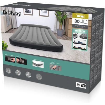 Bestway Doppel-Luftmatratze mit Elektropumpe - Luftbett Bestway Doppel-Luftmatratze mit Elektropumpe - Luftbett
