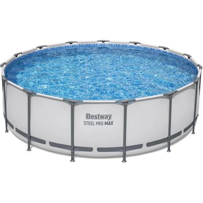 Bestway Steel Pro 56438 piscina fuori terra - Rotonda 457 x 122 cm - Piscina Bestway Steel Pro 56438 piscina fuori terra - Rotonda 457 x 122 cm - Piscina