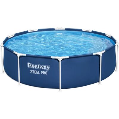 Basen Stelażowy Okrągły Bestway Steel Pro 305x76cm - Basen Basen Stelażowy Okrągły Bestway Steel Pro 305x76cm - Basen