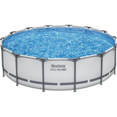 Piscine Ronde Steel Pro Max 4,27 m - Durable & Montage Rapide - Publicité Piscine Ronde Steel Pro Max 4,27 m - Durable & Montage Rapide - Publicité