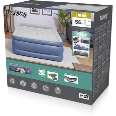 Bestway 67614 / 23 Luchtmatras - Ondersteunt tot 300kg Bestway 67614 / 23 Luchtmatras - Ondersteunt tot 300kg