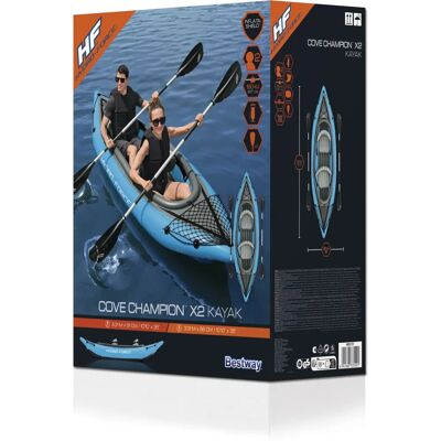 Sada kajaku Hydro Force Bestway 2p - Nafukovací loď Sada kajaku Hydro Force Bestway 2p - Nafukovací loď