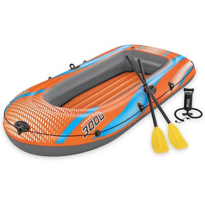 Bestway Kondor 3000 aufblasbares Boot mit Seilen - Schlauchboot für 2 Erwachsene und 1 Kind Bestway Kondor 3000 aufblasbares Boot mit Seilen - Schlauchboot für 2 Erwachsene und 1 Kind