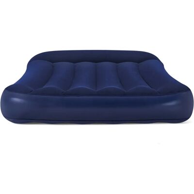 Matelas gonflable Bestway - 188x99x30 cm, Bleu, Simple - Publicité Matelas gonflable Bestway - 188x99x30 cm, Bleu, Simple - Publicité