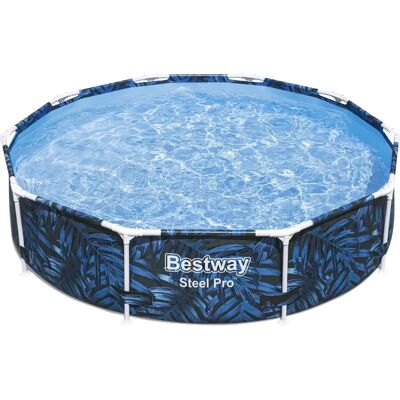 Bestway 56985 Piscina fuori terra - Circolare, Blu, 4062L Bestway 56985 Piscina fuori terra - Circolare, Blu, 4062L
