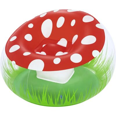 Bestway Inflatable Armchair - Mushroom - Multicolour - 112x112x66 cm Bestway Inflatable Armchair - Mushroom - Multicolour - 112x112x66 cm