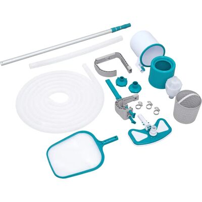 Bestway 58237 Poolwartungskit - Langlebig, Einfach zu Bedienen, Mehrfarbig Bestway 58237 Poolwartungskit - Langlebig, Einfach zu Bedienen, Mehrfarbig