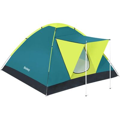 Bestway 68088 Tent - Zwart, Blauw, Geel - Kampeertent Bestway 68088 Tent - Zwart, Blauw, Geel - Kampeertent