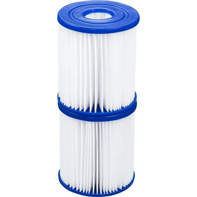 Filtro Piscina Bestway 58093 - Compatibile con Tipo II, 2 pz Filtro Piscina Bestway 58093 - Compatibile con Tipo II, 2 pz