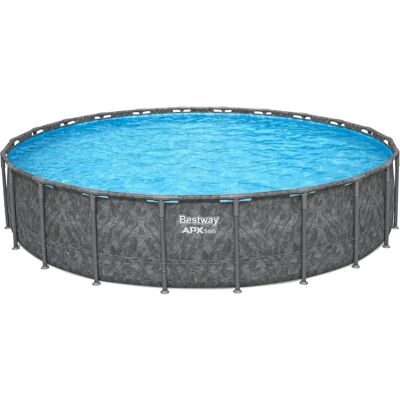 Piscina fuori terra tubolare Bestway APX 365 - Filtrazione a sabbia Piscina fuori terra tubolare Bestway APX 365 - Filtrazione a sabbia