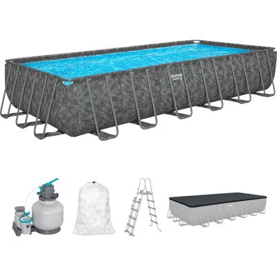 Piscine Rectangulaire APX 365 de Bestway - Résistante & Durable - Publicité Piscine Rectangulaire APX 365 de Bestway - Résistante & Durable - Publicité