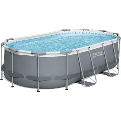 Bestway - Power Steel Oval 427x250x100 cm - Pool Bestway - Power Steel Oval 427x250x100 cm - Pool