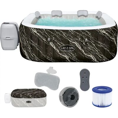 Spa gonfiabile Hollywood Bestway 6 Persone - 140 Getti, 180x180x66cm Spa gonfiabile Hollywood Bestway 6 Persone - 140 Getti, 180x180x66cm