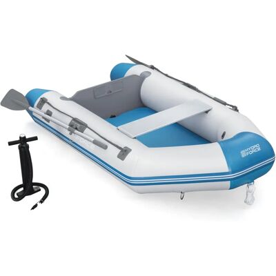 Bestway 65046 Inflatable Boat - 2 Adults, V-Keel, Durable Floor Bestway 65046 Inflatable Boat - 2 Adults, V-Keel, Durable Floor