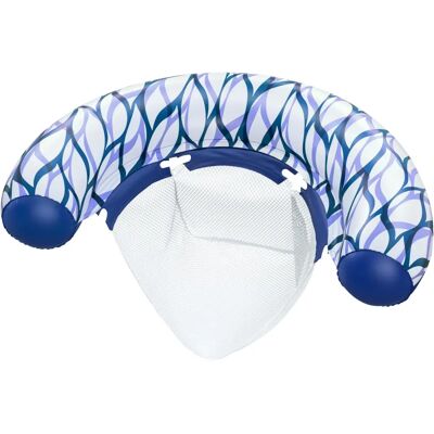 Plută gonflabilă Bestway 43922 pentru piscină/plajă - Model albastru și alb PVC Plută gonflabilă Bestway 43922 pentru piscină/plajă - Model albastru și alb PVC