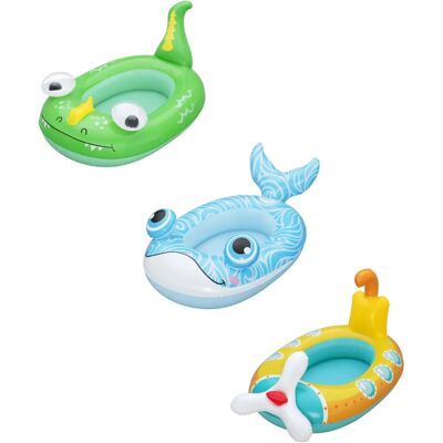 Anneau de natation pour bébé Bestway 34213 - Design animaux PVC - Publicité Anneau de natation pour bébé Bestway 34213 - Design animaux PVC - Publicité