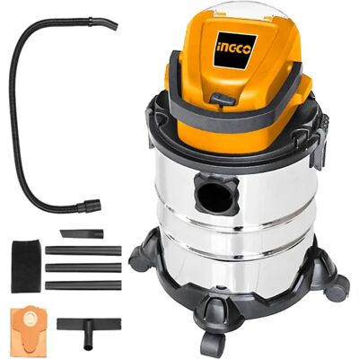 INGCO Aspirapolvere per solidi e liquidi 20L Batteria CVLI2005E INGCO Aspirapolvere per solidi e liquidi 20L Batteria CVLI2005E