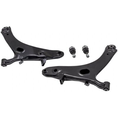 MAXPEEDINGRODS Kit de brazo de control inferior para Subaru - Negro - Parte delantera inferior MAXPEEDINGRODS Kit de brazo de control inferior para Subaru - Negro - Parte delantera inferior