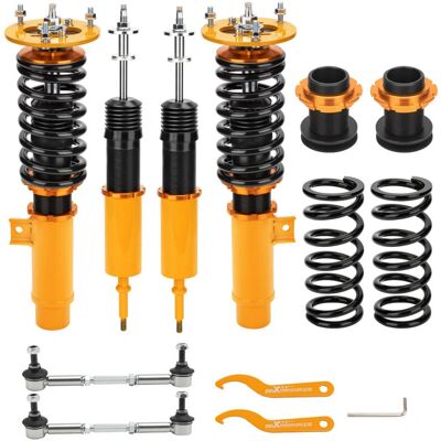 Maxpeedingrods BMW E92 E93 Coilovers Kit - Altura Ajustable, 24 Niveles Maxpeedingrods BMW E92 E93 Coilovers Kit - Altura Ajustable, 24 Niveles