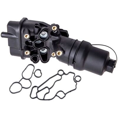 Maxpeedingrods Boîtier de Filtre à Huile - 06D115397K, Compatible avec Audi 2.0 FSI - Publicité Maxpeedingrods Boîtier de Filtre à Huile - 06D115397K, Compatible avec Audi 2.0 FSI - Publicité
