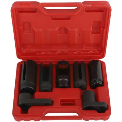 Maxpeedingrods Juego de 7 Piezas para Sondas Lambda - 22mm/27mm/29mm Maxpeedingrods Juego de 7 Piezas para Sondas Lambda - 22mm/27mm/29mm